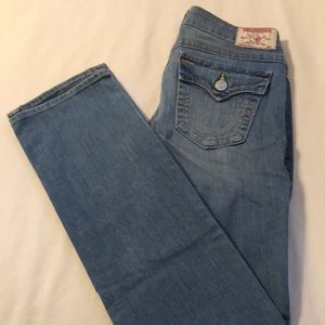 True Religion distressed jeans